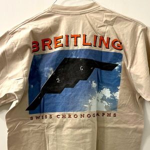 Breitling B-2 Bomber Collectible T-Shirt Large RARE